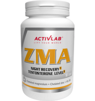 ACTIVLAB ZMA magnija, cinka un B6 vitamīna komplekss 90 kapsulas