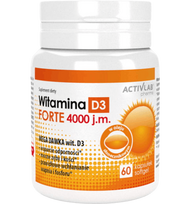 D3 vitamīns 4000 SV ACTIVLAB kapsulās, 60 šķīdības