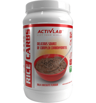 ActivLab Rice Carbs pienotē mājās ar piena šokolādi, 1000 g