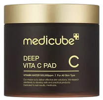 MEDICUBE Deep Vita C tonizējošie diski — 70 gab. sejai