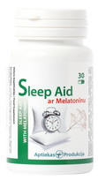 Melatonīna kapsulas Sleep Aid, 30 gab. — APTIEKAS produkti