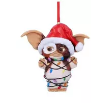 Nemesis Now Gremlinų Gizmo su fėjų girliandomis pakabinamas ornamentas