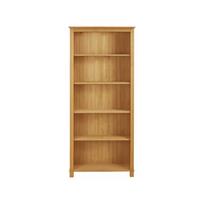 Iš pušies masyvo knygų spinta natūralios spalvos 77x171 cm Pivo – Støraa