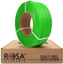3D plastikas PLA 1.75mm 1kg refill pakuotė Rosa3D - Žalias