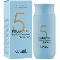 Masil Šampūnas su probiotikais plaukų apimčiai 5 probiotikai (Perfect Volume Šampūnas), 150 ml