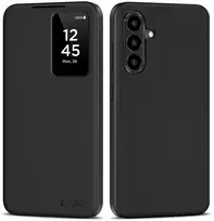 Tech-Protect Smart Wallet dėklas skirtas Samsung Galaxy A26 5G / A17 4G / 5G – Matte juodos spalvos
