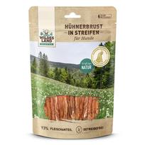 WILDES LAND Chicken breast in strips skanėstai šunims su vištienos krutinėle, 200 g