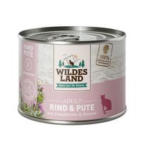 WILDES LAND Beef and turkey konservai katėms su jautiena ir kalakutiena, 400 g