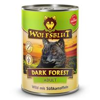WOLFSBLUT Dark Forest su elniena konservai suaugusiems šunims, 395 g