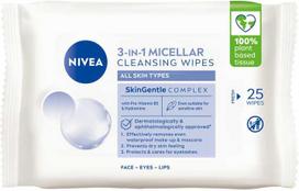 Nivea micelinės servetėlės, 25 vnt.