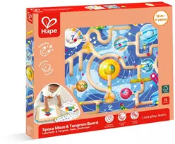 HAPE 2-in-1 labirintas ir tangramų lenta, E0524K