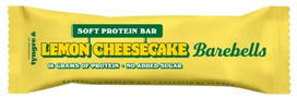 BAREBELLS Soft Lemon Cheesecake baltymų batonėlis, 55 g