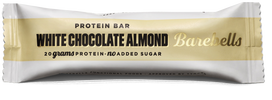 BAREBELLS White Chocolate Almond baltymų batonėlis, 55 g