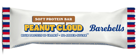 BAREBELLS Soft Peanut Cloud baltymų batonėlis, 55 g