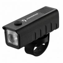 iLike JOHORSE USB Rechargeable Bike Headlight, High Brightness LED Bicycle Front Light, IPX4 Waterproof, ABS Shell, Easy Handlebar Mount