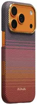 Dėklas PITAKA Edge dėklas California Dream 02 skirtas Apple iPhone 17 Pro sunset