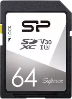 Silicon Power atminties kortelė SDXC 64GB Superior V30