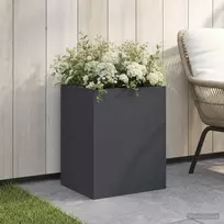 Sodo vazonas Antracito 40 x 30 x 50 cm Šaltai valcuotas plienas