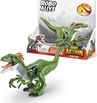 Žaislinė figūrėlė, dinozauras Zuru Robo Alive Dino Action Raptor 7172, balta sp.