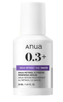 ANUA Nano Retinol 0,3% ar niacinamīdu – atjaunojoš serums, 30 ml
