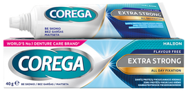 COREGA Extra Strong zobu protēžu fiksēšanas krēms, 40 g