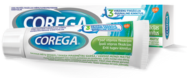Corega Extra Strong Fresh Mint – zobu protēžu fiksācijas krēms 40 g
