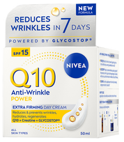 NIVEA Q10 Sejas krēms pret grumbām, 50 ml