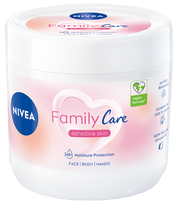 NIVEA Family Care Ķermeņa Krēms Jutīgai Ādai, 450 ml