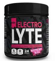 PULS NUTRITION Elektrolītu pulveris ar aveņu garšu, 120 g