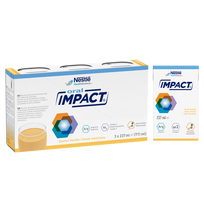 NESTLE Impact Oral Vaniļas garšas (237 ml) paciņas — 3 gab.