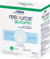 NESTLE Resource Glutamin, 20 paciņas po 5 g
