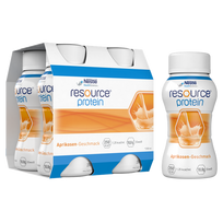 NESTLE Resource Protein aprikožu garšā, 4 gab. pa 200 ml