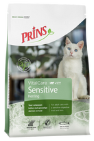 PRINS VitalCare Sensitive - pilnvērtīga sausā barība jutīgiem kaķiem