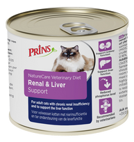 PRINS NatureCare Diet Cat Renal & Liver Support pilnvērtīga mitrā barība, 200 g