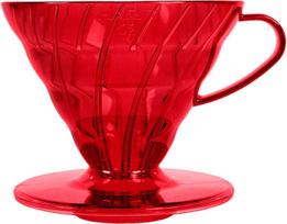 Kavos lašintuvas Hario Candy Edition V60-02 VD-02-TDR-BB, 0.48 l, raudona sp.