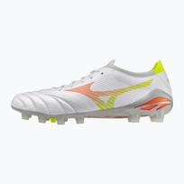 Futbolo batai Mizuno Morelia Neo V β Pro FG white/lava orange/evening primrose
