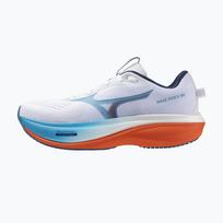 Vyriški bėgimo batai Mizuno Wave Rider 30 white/blue jewel/orange