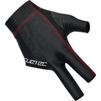 Biliardo pirštinė Cuetec Axis, 3 pirštų, juoda-raudona, dešinei rankai, L