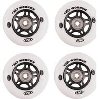 Rinkinys 4 vnt. – ratukai 72 mm ir guoliai ABEC-7, chromas