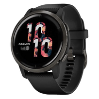 Garmin Venu 2 išmanusis laikrodis (Atidaryta pakuotė) Black