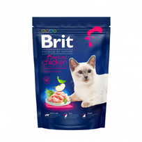 BRIT PREMIUM sausas pašaras su vištiena sterelizuotoms katėms, 800 g