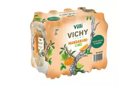 Wild Vichy mandarin-lime, 0.33 l, 12-pack