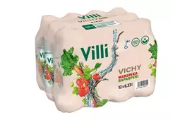 Wild Vichy strawberry-rhubarb, 0.33 l, 12-pack