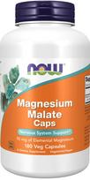 NOW FOODS magnio malatas 180 kapsulių