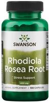 Rhodiola Rosea Root, 400mg - 100 kapsulių - Swanson