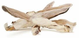 Skanėstas šunims Hau&Miau Puzzo Snack Rabbit Ears with Fur, triušiena, 0.1 kg