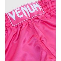 Muay Thai šortai Venum Classic, rožiniai/balti
