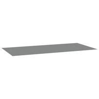 vidaXL Baseino paklotas, pilkas, 999x500cm, poliesterio geotekstilė