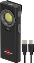 LED žibintuvėlis BRENNENSTUHL HL 1200 AS, 1200lm, IP56, 4 perjungimo lygiai, įkraunamas USB-C, magne