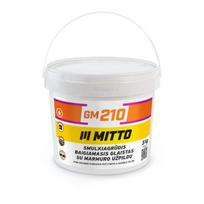 Smulkiagrūdis baigiamasis glaistas MITTO Gm210, 5 kg, su marmuro užpildu